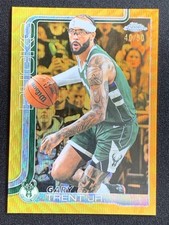 Gary Trent Jr. 2025-26 Topps Chrome Gold Wave Refractor Base /50 #110