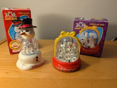 McDonald's 1996 101 Dalmatians Happy Meal Toys Set Of 2 in Box Snow Dome