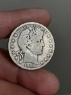 1909- P Barber Half Dollar