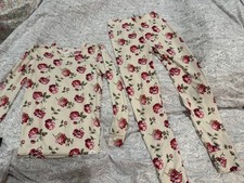Gap Kids Girls Floral Pajama Set Size 10