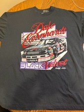 DALE EARNHARDT  BLACK VELVET SPORTS IMAGE T-SHIRT XL 1991