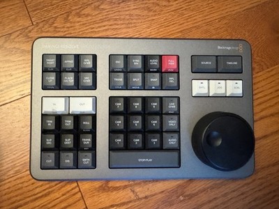 Blackmagic Design DaVinci Resolve Speed Editor. Grey.