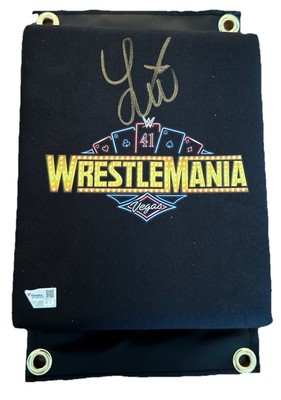WWE Liv Morgan Autographed Wrestlemania 41 Turnbuckle | eBay