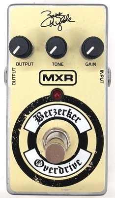 MXR Berzerker Overdrive Pedal Guitar Effect High Gain Authentic Rare Ready
