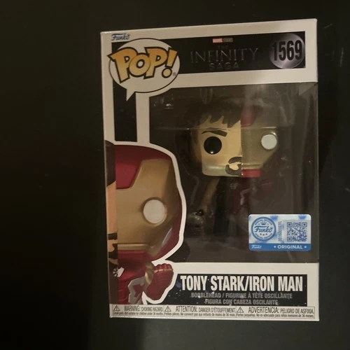 Funko Pop Marvel: TONY STARK/IRON MAN #1569 Infiniy Saga Target Exclusive