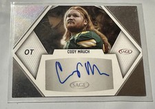 2023 Sage Cody Mauch Rookie Auto Tampa Bay Buccaneers