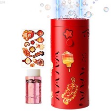 Automatic Firework Bubble Machine with Dynamic Music Lights Bubble Blower Toy 