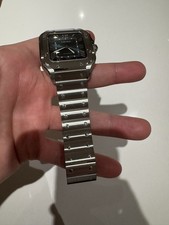 NEW Cartier Santos de Cartier Green Dial Large Model 39.8mm WSSA0062 UNWORN 6