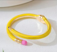 pencil bracelet Jewelry Accessories Gifts Cuff Bangle