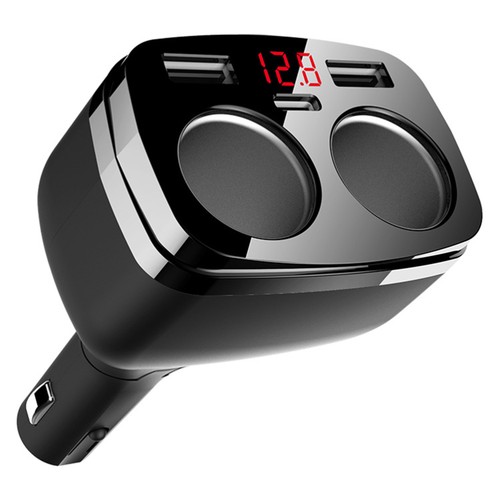Fast Car Charging Accessories Dual USB Port Car Charger Car - 第 1/12 張圖片