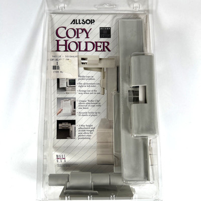 Vintage Allsop Copy Holder Typists Friend, 1991 Data Entry Help, Item #16856
