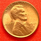 1946-S Lincoln Wheat Cent Penny GEM RED BU From an Original Bank Roll