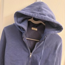 Women's John Galt Brandy Melville Zip-Up Hoodie Blue