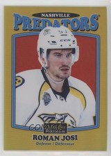 2016-17 O-Pee-Chee Platinum Retro Gold Rainbow 123/149 Roman Josi #R-29 02ti