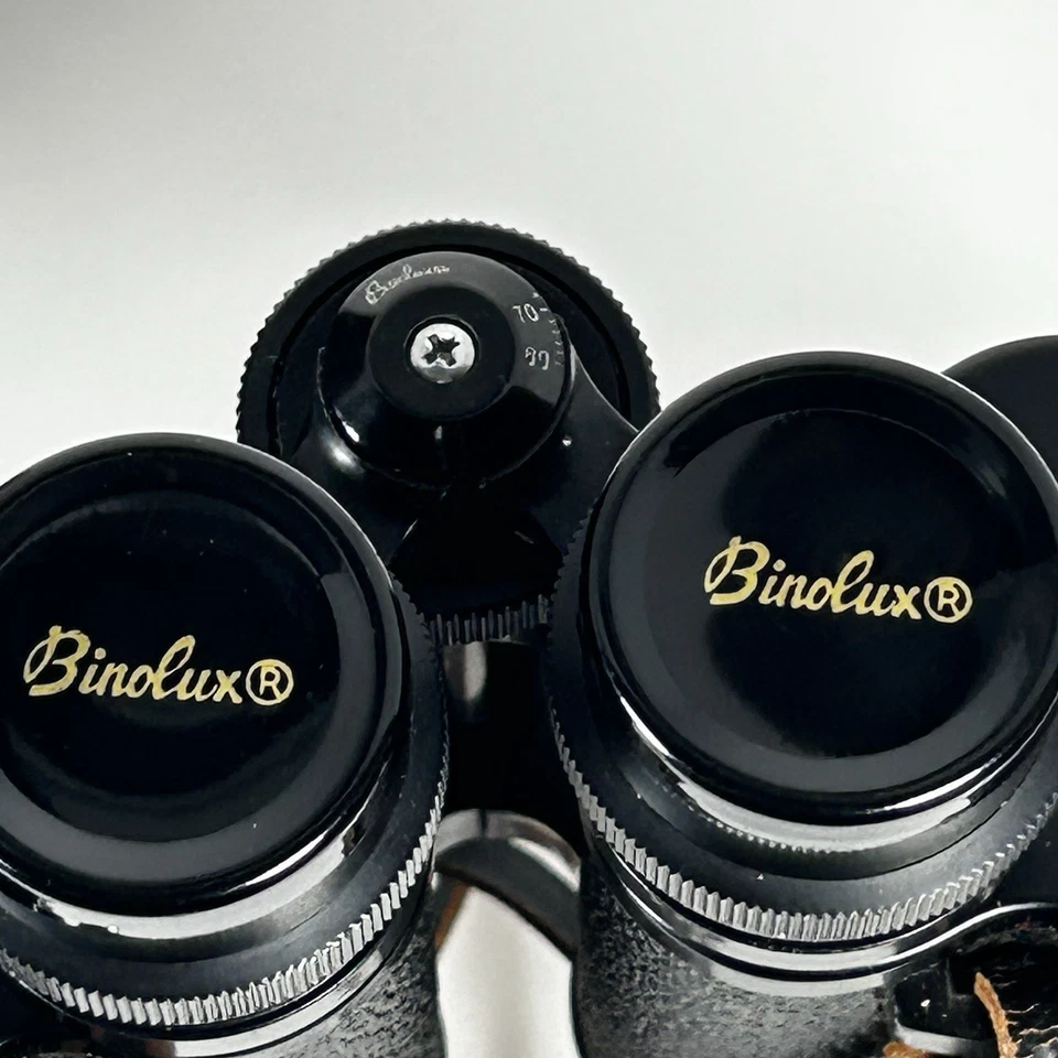 Binóculos Binolux vintage 7x50 ótica revestida triplamente testada com estojo - Imagem 4 de 4