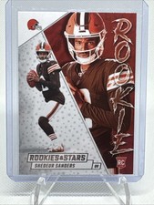 Shedeur Sanders 2025 Panini Rookies & Stars Rookie Exclusive Insert RC #21