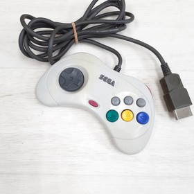 SEGA SATURN White Console with 5 Games, 1 Controller & Cables  made in Japan