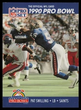 1990 Pro Set #420 Pat Swilling New Orleans Saints