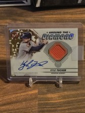 2023 Topps Pristine Around the Diamond Autograph Kyle Tucker Gold Refractor /50 