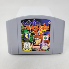Banjo-Kazooie N64 (Nintendo 64, 1998) Authentic Tested Working