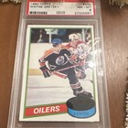 1980 Topps - Wayne Gretzky #250 PSA 8 Graded Edmonton Oilers NHL Card