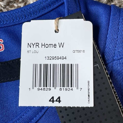 Adidas New York Rangers Home Primegreen Authentic Jersey Royal Mens Size 44 NEW - Picture 6 of 9