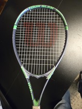 Wilson Tour Slam Tour Tennis Racquet w/ Stop Shock Black/Green