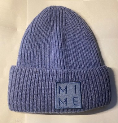 BAKER SMITH  Mütze aus Merino-Seide und Cashmere für Damen und Herren in blau