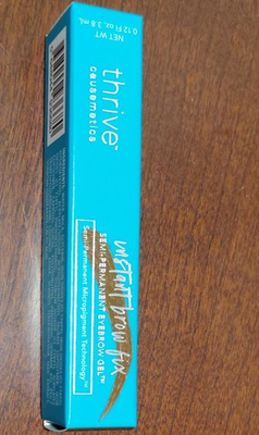 #ad Thrive Cosmetics Instant Brow Fix Semi Permanent Eyebrow Gel quot;Audreyquot; Tint $19.00