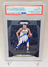 2017 Panini Prizm Giannis Antetokounmpo PSA 9 PSA/DNA Auto #182