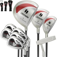 ULTIMATE Women's Complete Golf Club Set, 9pcs Right Handed Ladies Golf Clubs Set
