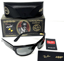 RAY-BAN MEGA BALORAMA BLACKED OUT COLLECTION Black RB2289 6018 63mm NEW IN BOX