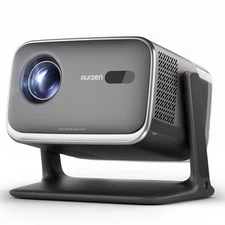 BOOM mini Google TV 4K Supported Smart Projector with WiFi and Bluetooth, Out...