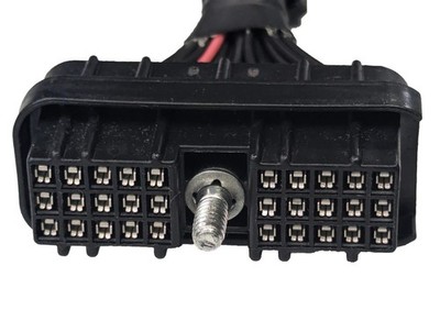 PSI Power 16'' Detroit ECM Pigtail   30-Way Aptiv Connector Harness - PSI2043