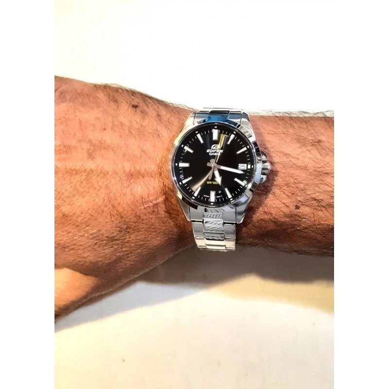 Orologio Uomo Casio Edifice EFV-100D-1AVUEF Con Quadrante Nero - Immagine 2 di 2