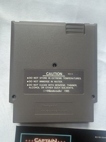 CAPTAIN SKYHAWK Juego Nintendo NES Completo En Caja &iexcl;Aut&eacute;ntico!