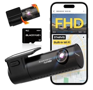 BlackVue DR590X-2CH Dual Dashcam Full HD STARVIS WiFi Parking Hardwire 32GB NEW
