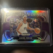 2024 Prizm Draft Picks Campus Legends Angel Reese #4 RC Rookie Silver Prizm