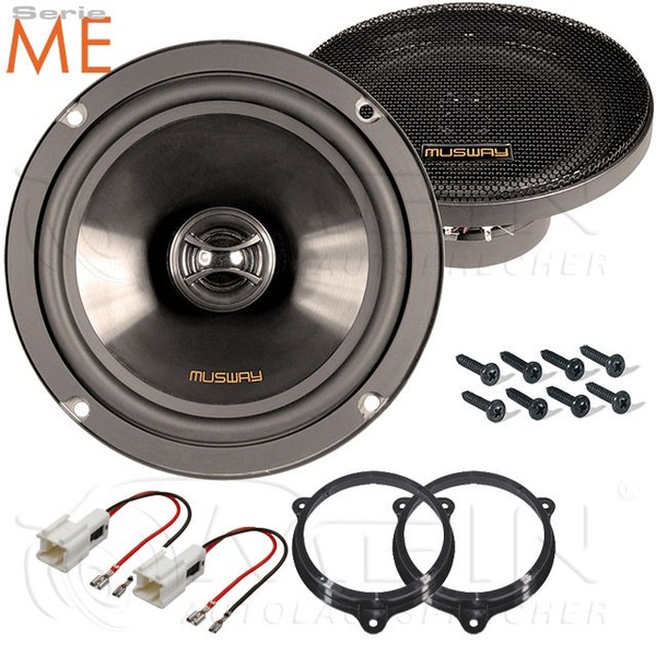Musway Auto Lautsprecher FüR Nissan Juke II F16 Ab 2019 Heck TüR Koax 160W #BA50-image