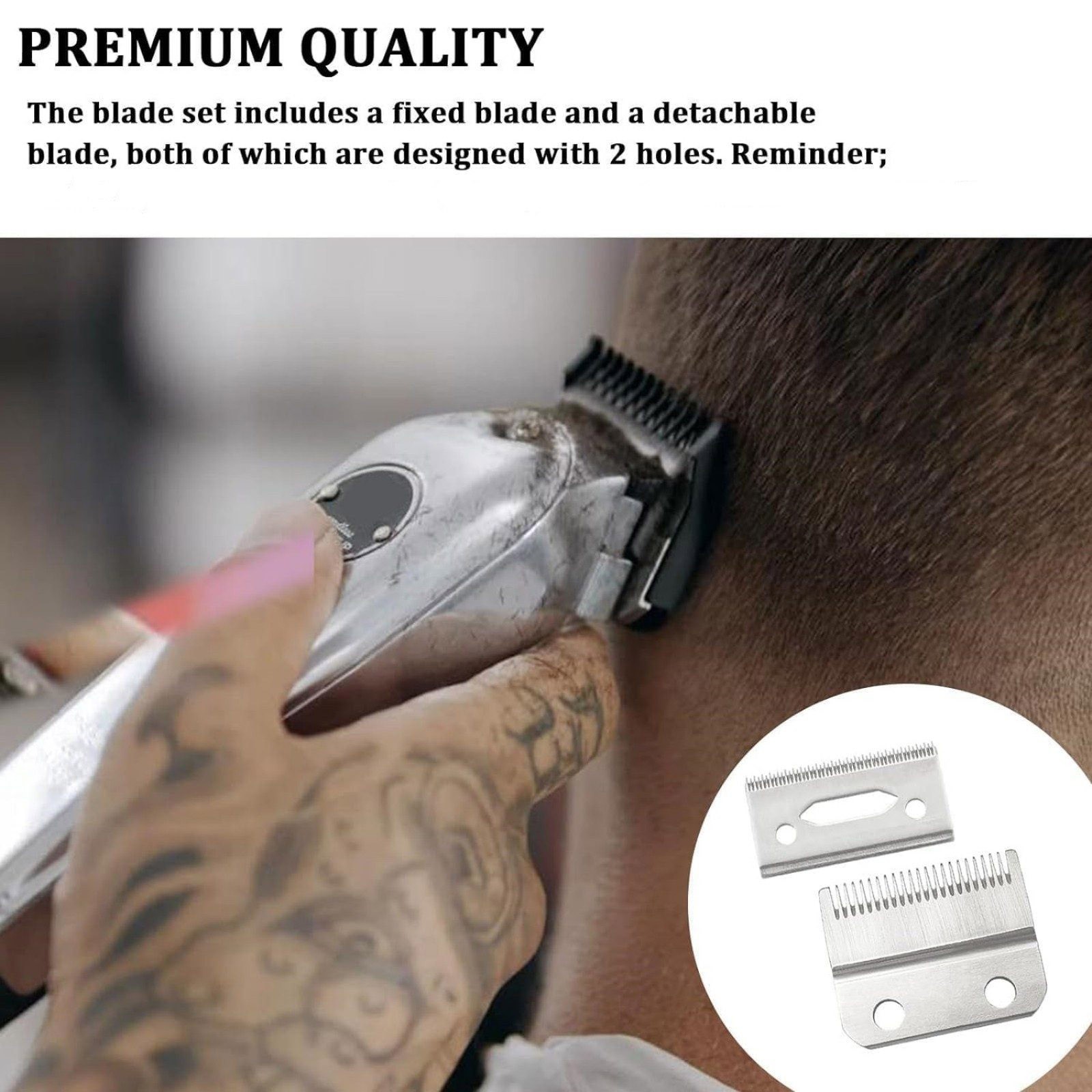 1PC Stainless Iron Clipper Blade Replacement For Wahl 5 Star Senior/Magic Clip