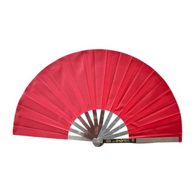 Faltbarer Handfächer Aus Edelstahl, Tai Fan, Chinesischer Kung Fu Fan für