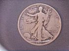 1920-D Liberty Walking Half,  Circulated Ave, .3617 Oz Silver (US-8914)