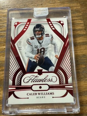2024 Panini Flawless Caleb Williams ROOKIE Ruby #04/20