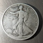 Photo of a 1937-D Walking Liberty Half Dollar from an eBay sale