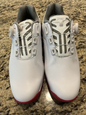 Bridgestone ZSP-BITER SHG100 Men's Golf Shoes White/Blue BOA