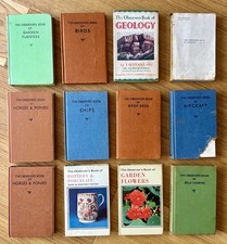 Lot of 12 Observer’s Books – Wildlife, Transport & Nature – Vintage Collection