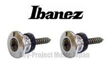 Ibanez 4EP1JH2C Chrome Guitar Strap Buttons Strap End Pins 1 Pair New