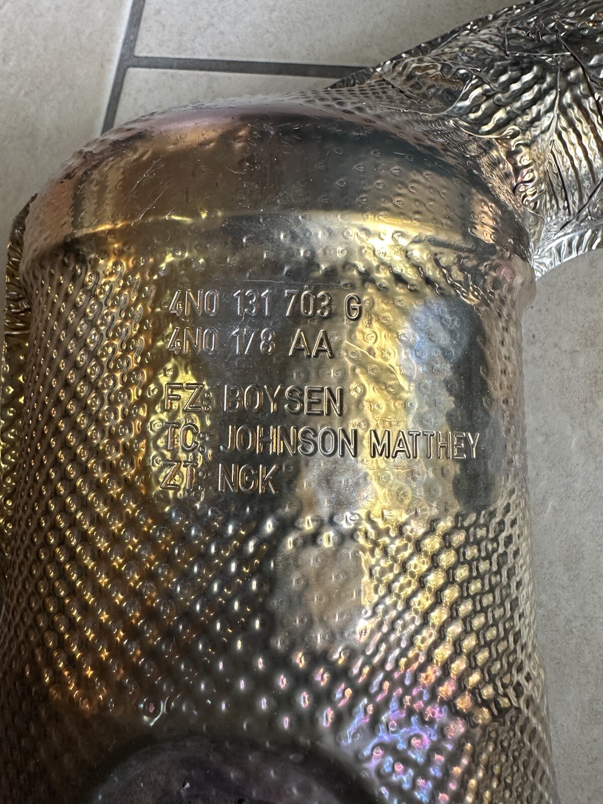 Lamborghini Urus Catalytic Converter  LH + RH OEM 4M0254202A - 4M0254252M