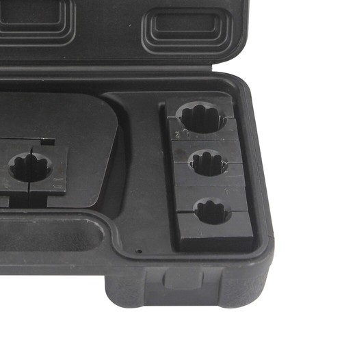 Manual Auto Hose Crimping Tools A/C Hose Crimper Air Conditioning Repair Kit US - Foto 8 di 12