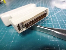 Macintosh Akai MPC Yamaha Sampler HPDB50 to DB25 adpter SCSI2sd BlueScsi Zulu